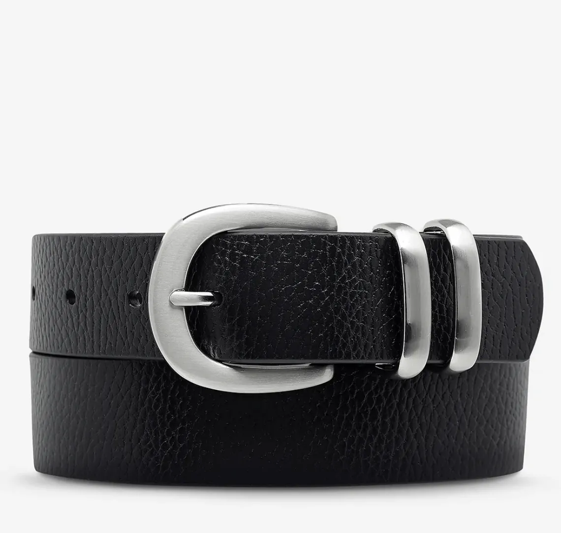 Status Anxiety Let It Be BLK/SILVER Belts_Status-Anxiety