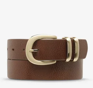 Status Anxiety Let It Be TAN/GOLD Belts_Status-Anxiety