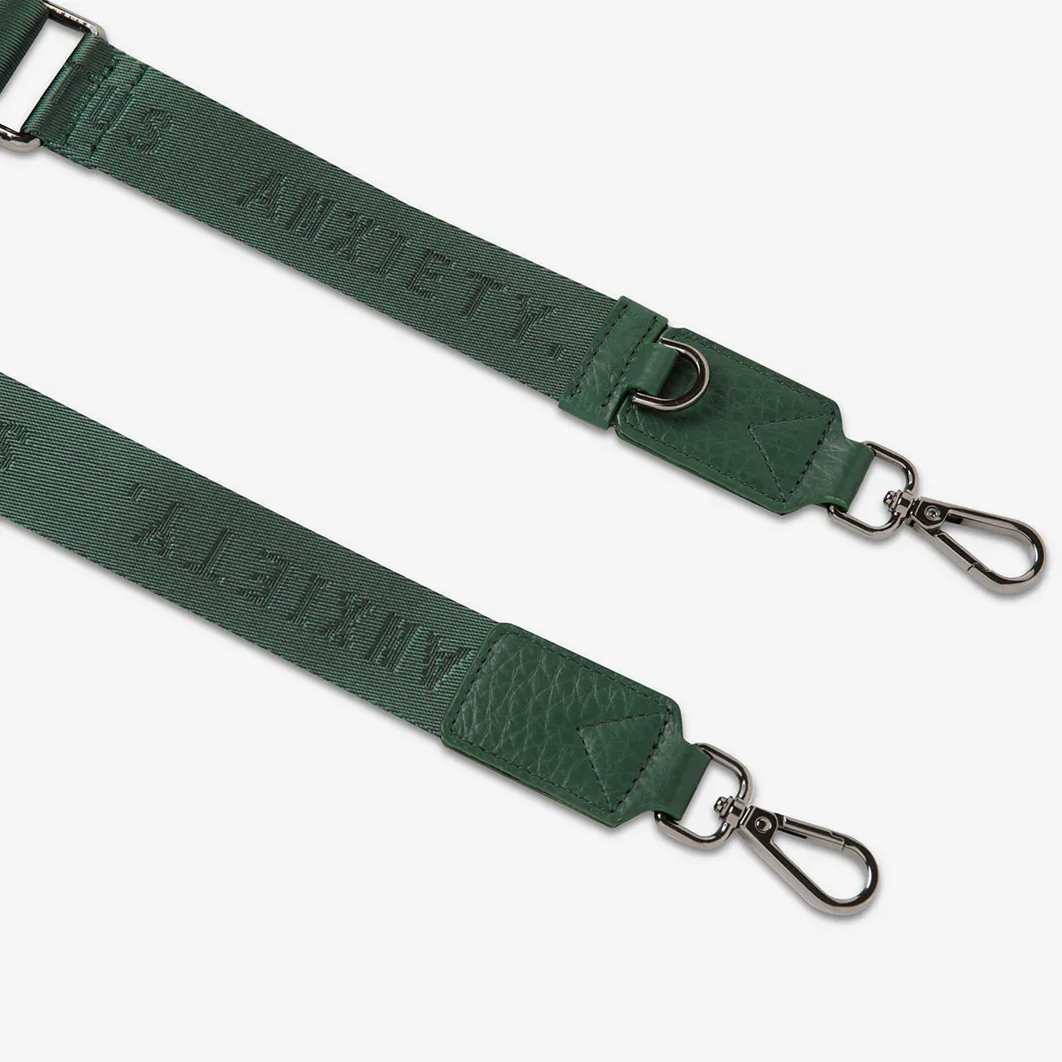 Status Anxiety Lucky Escape Green Webbed Strap THIN ACCESSORIES_Status-Anxiety