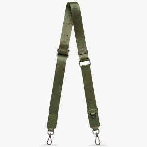 Status Anxiety Lucky Escape Khaki Webbed Strap THIN ACCESSORIES_Status-Anxiety