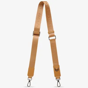 Status Anxiety Lucky Escape Tan Webbed Strap THIN ACCESSORIES_Status-Anxiety