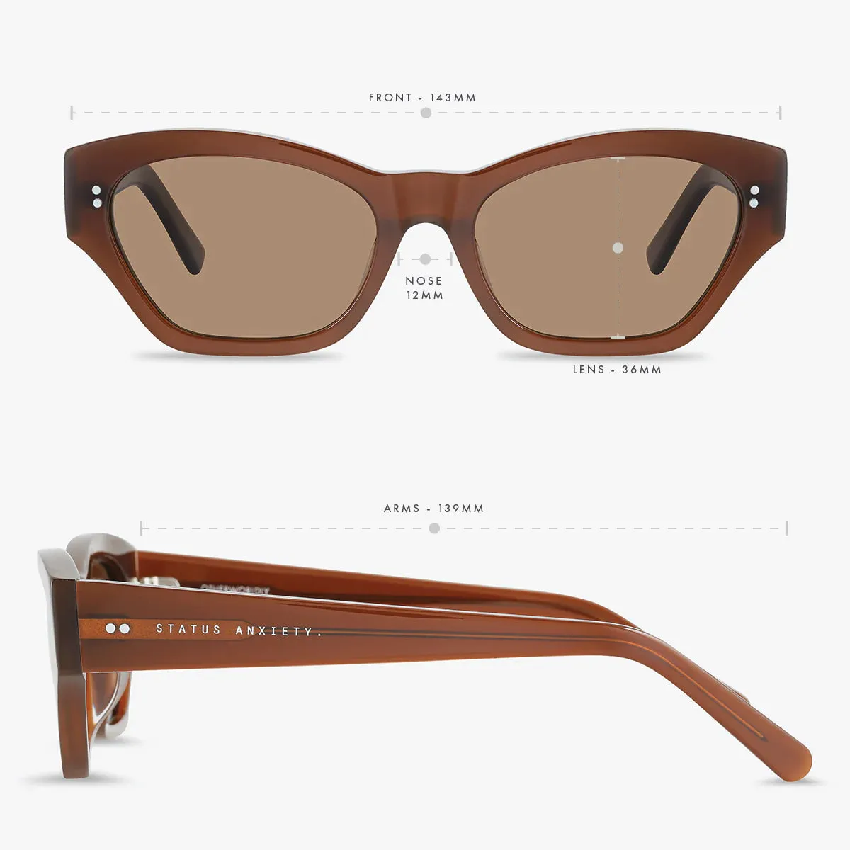 Status Anxiety Otherworldly Brown Sunglasses_Status-Anxiety