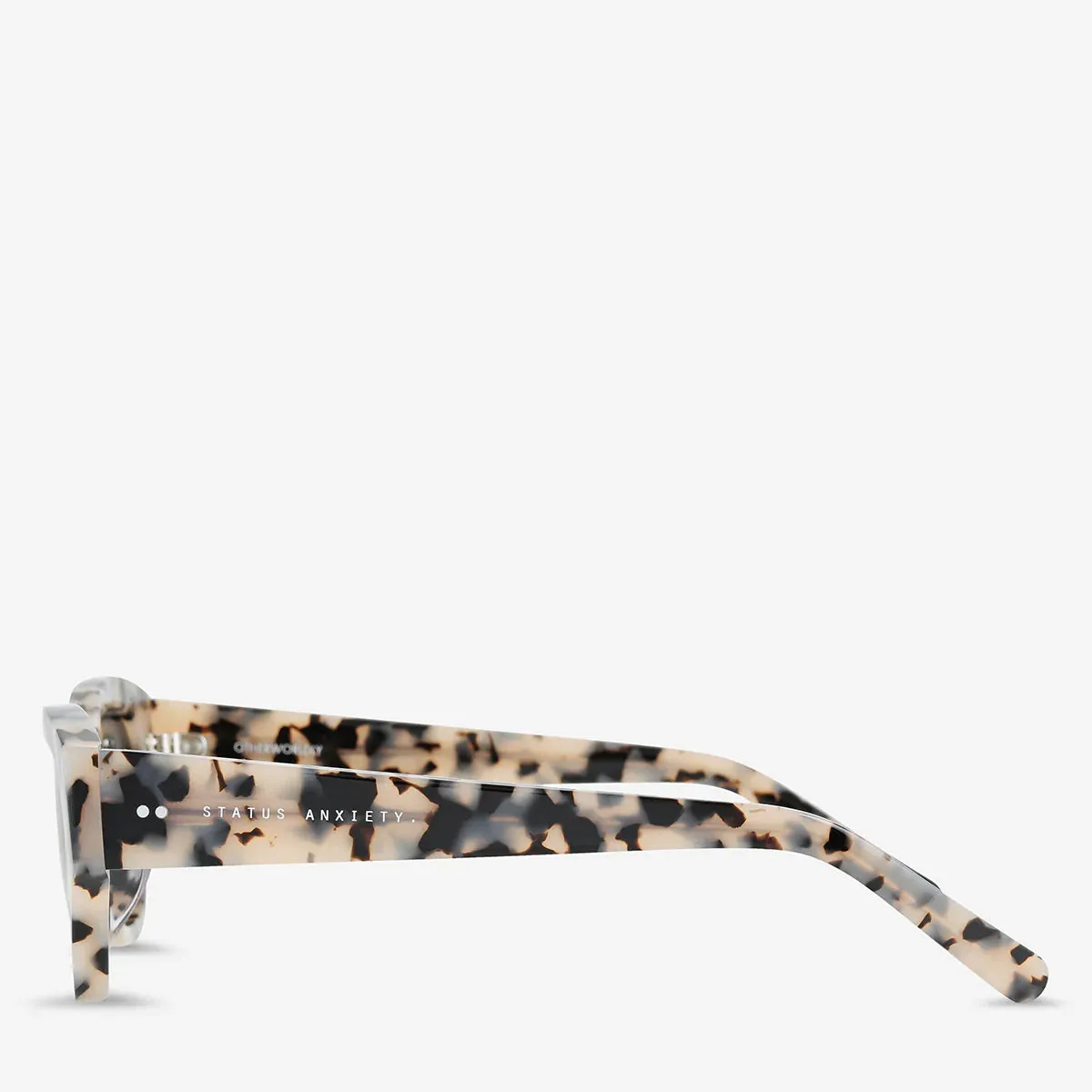 Status Anxiety Otherworldly White Tort Sunglasses_Status-Anxiety