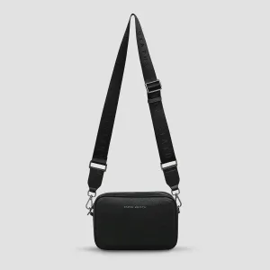 Status Anxiety Plunder with Webbed Strap Black Bag_Status-Anxiety