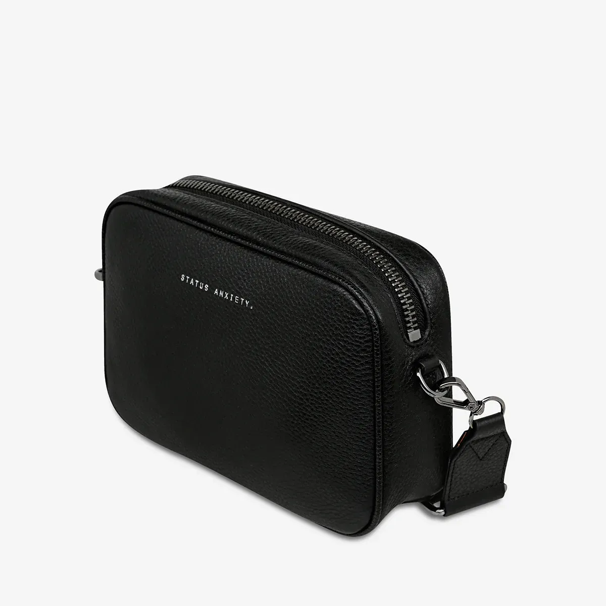 Status Anxiety Plunder with Webbed Strap Black Bag_Status-Anxiety