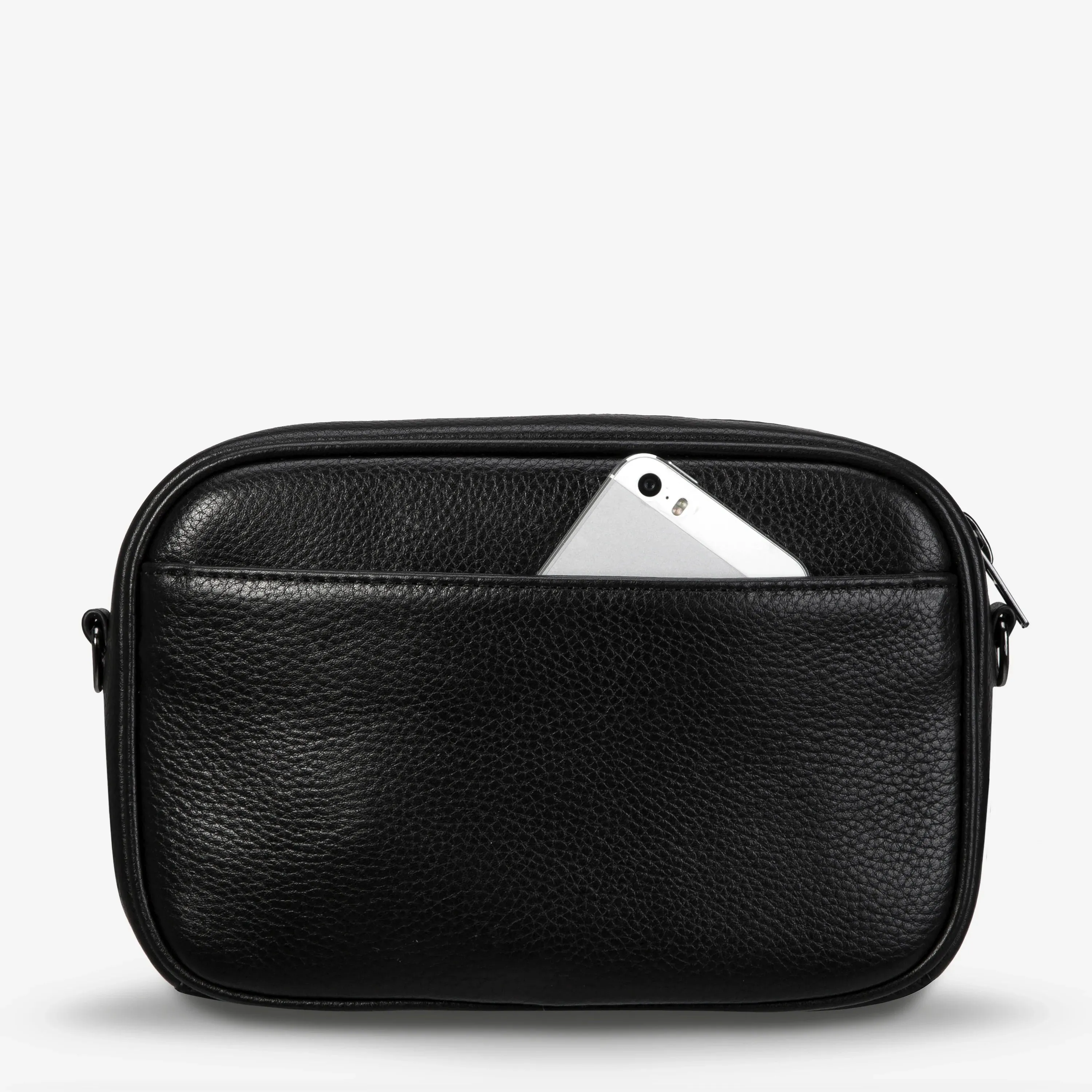 Status Anxiety Plunder with Webbed Strap Black Bag_Status-Anxiety
