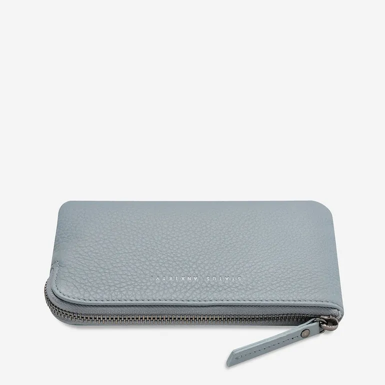 Status Anxiety Smoke and Mirrors Powder Blue Wallets_Status-Anxiety