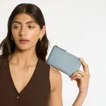 Status Anxiety Smoke and Mirrors Powder Blue Wallets_Status-Anxiety