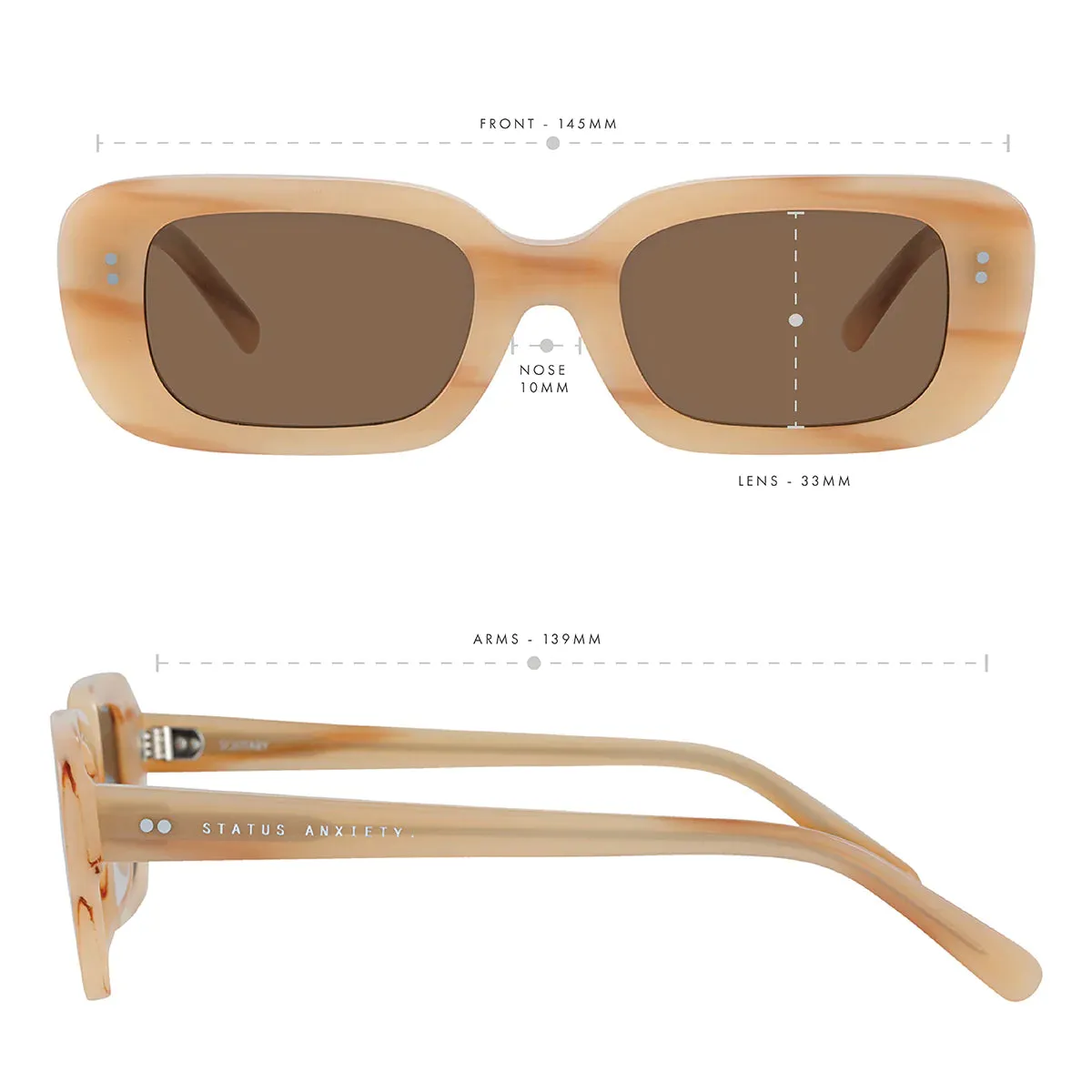 Status Anxiety Solitary Blonde Sunglasses_Status-Anxiety
