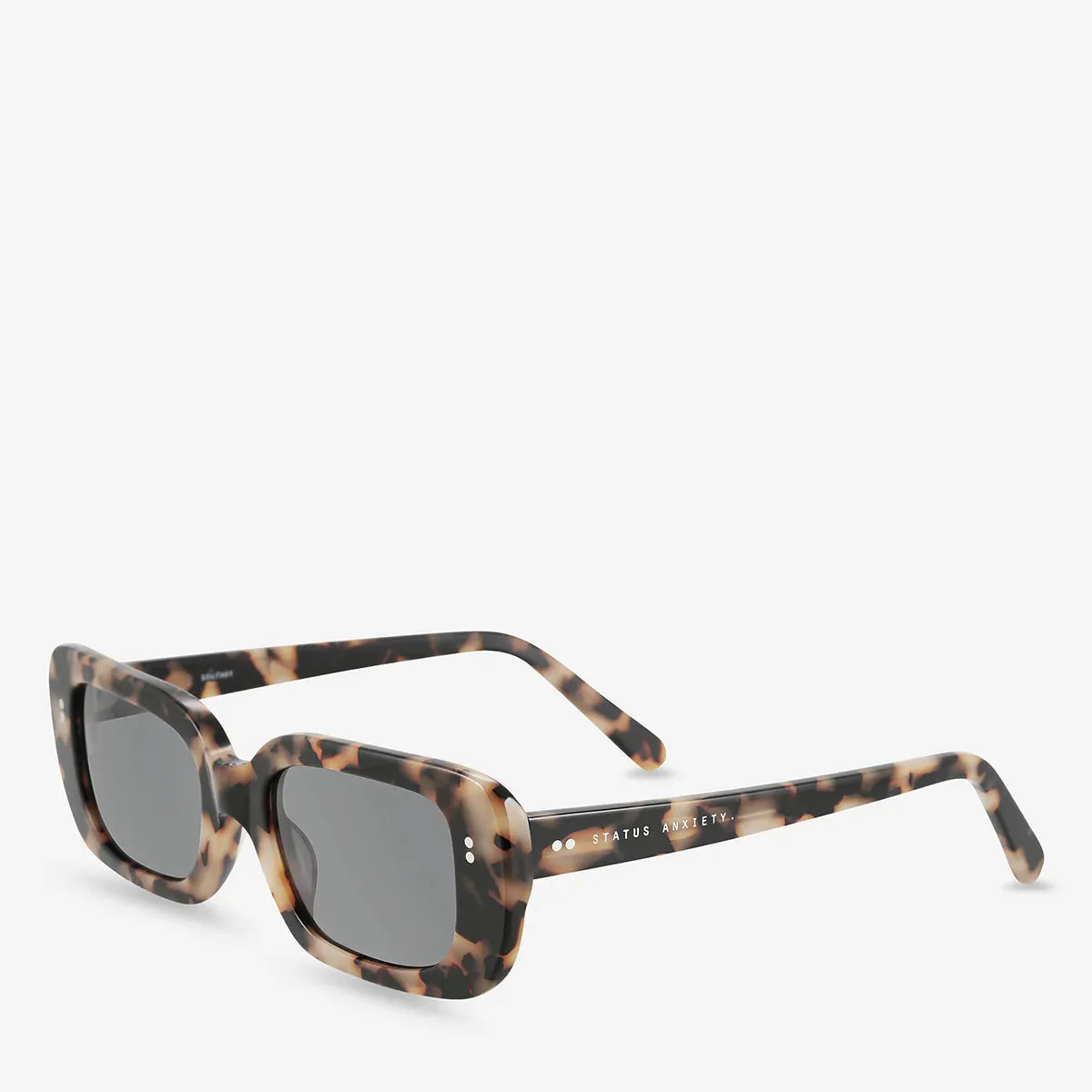 Status Anxiety Solitary White Tort Sunglasses_Status-Anxiety