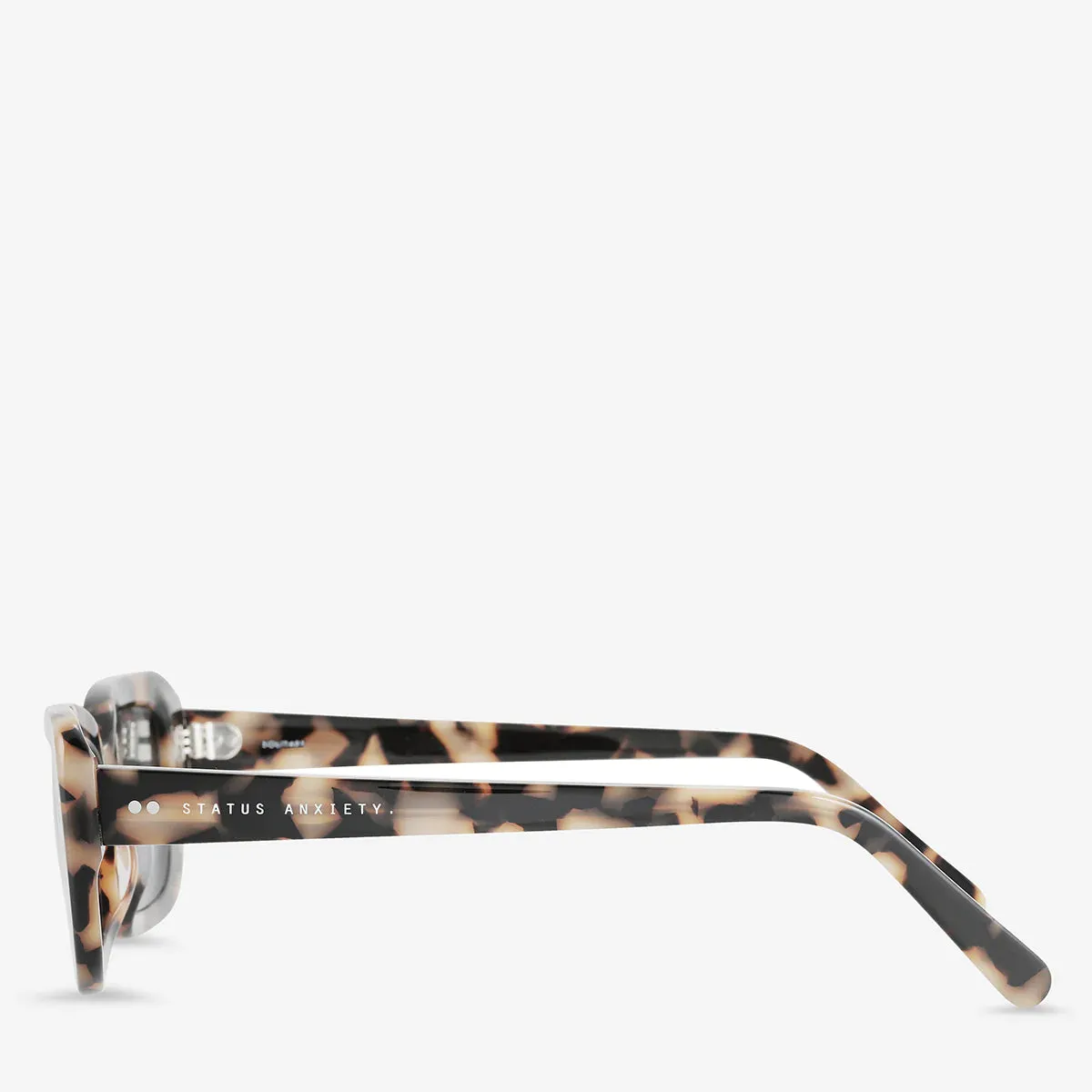 Status Anxiety Solitary White Tort Sunglasses_Status-Anxiety