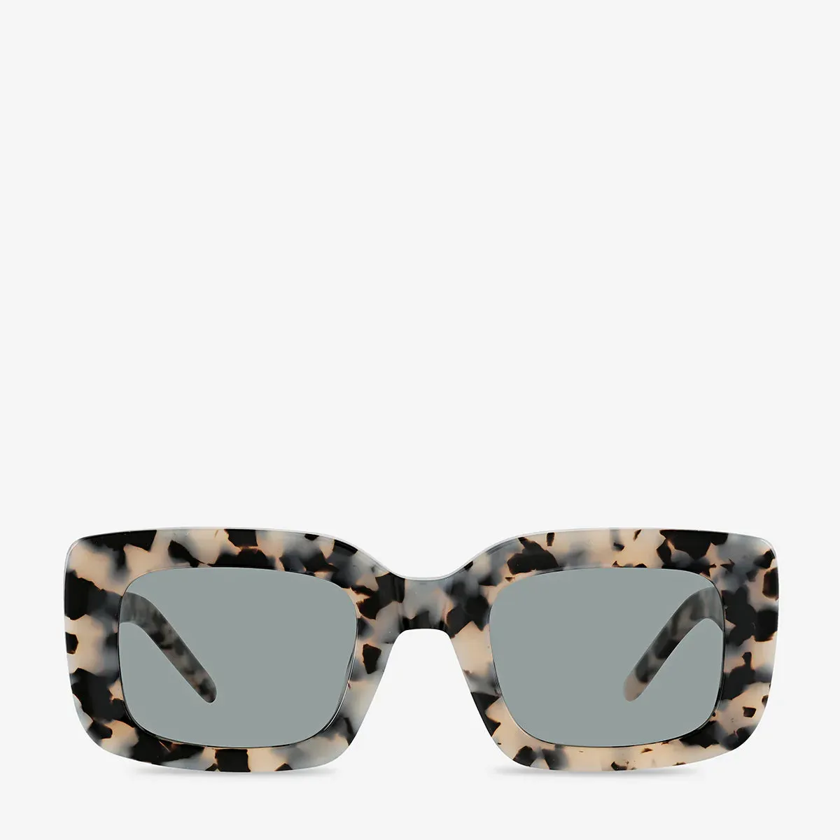 Status Anxiety Unyielding White Tort Sunglasses_Status-Anxiety