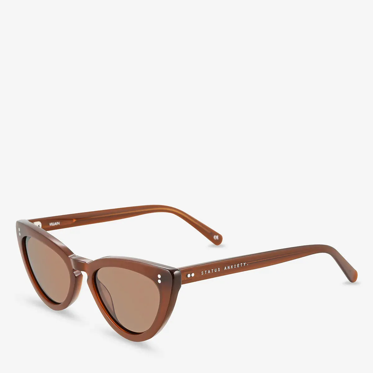 Status Anxiety Villain Brown Sunglasses_Status-Anxiety