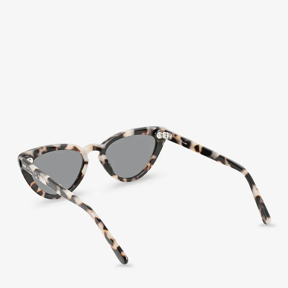 Status Anxiety Villain White Tort Sunglasses_Status-Anxiety