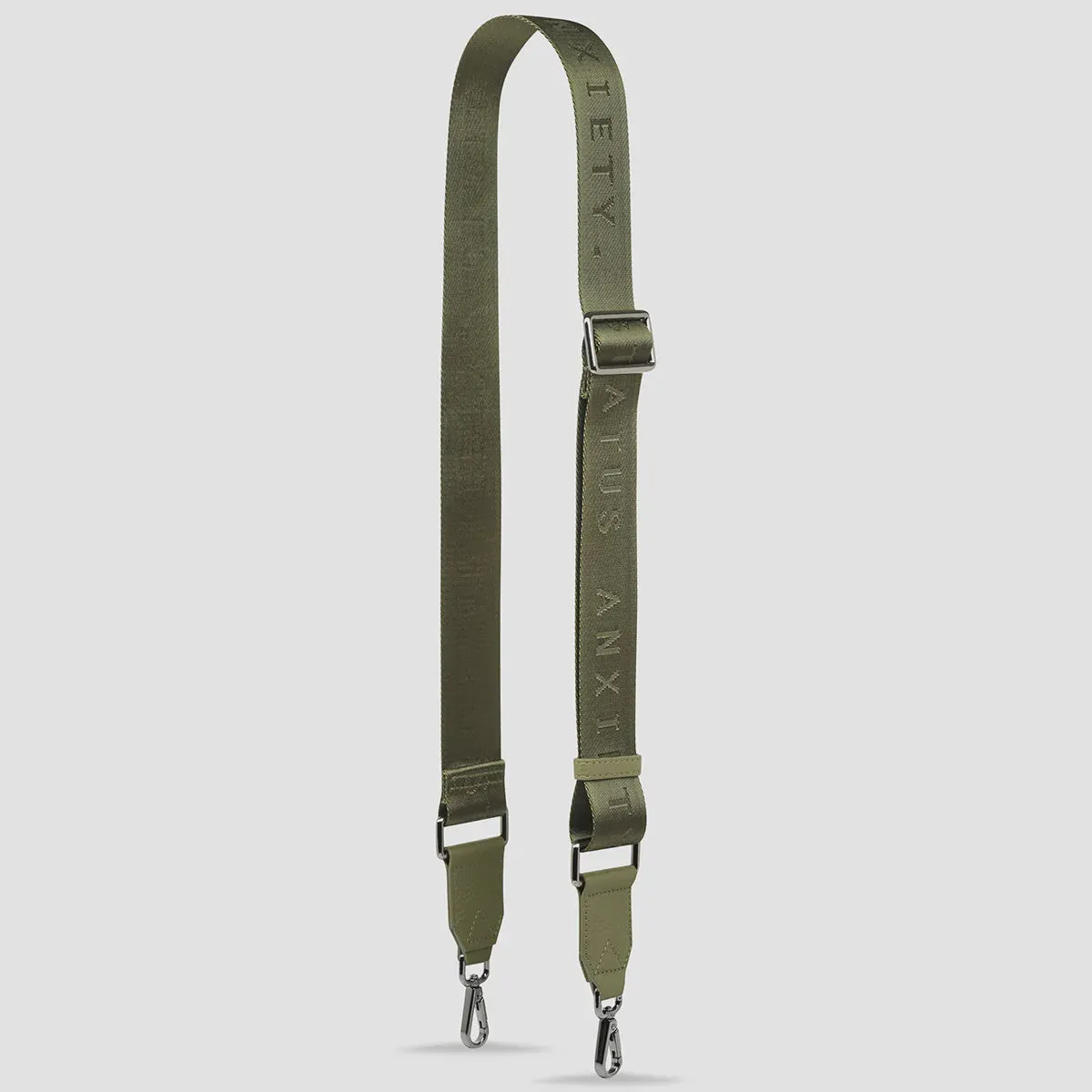 Status Anxiety Without You Webbed Bag Strap Khaki ACCESSORIES_Status-Anxiety