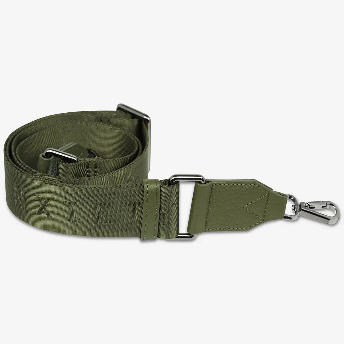Status Anxiety Without You Webbed Bag Strap Khaki ACCESSORIES_Status-Anxiety
