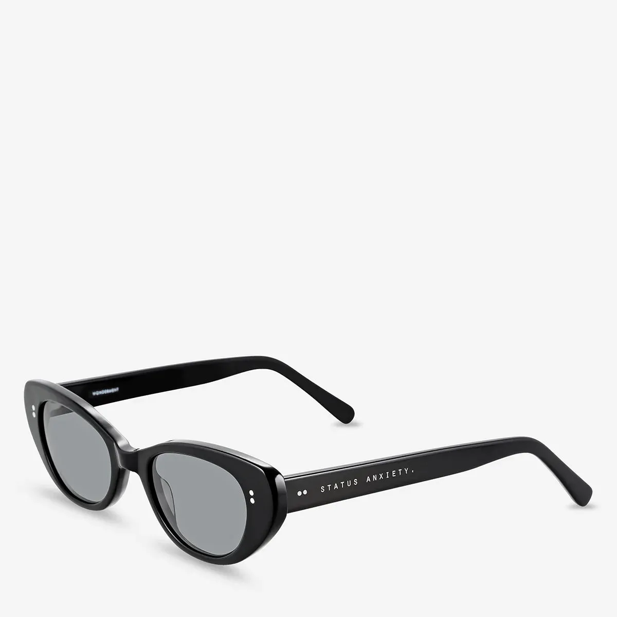 Status Anxiety Wonderment Black Sunglasses_Status-Anxiety