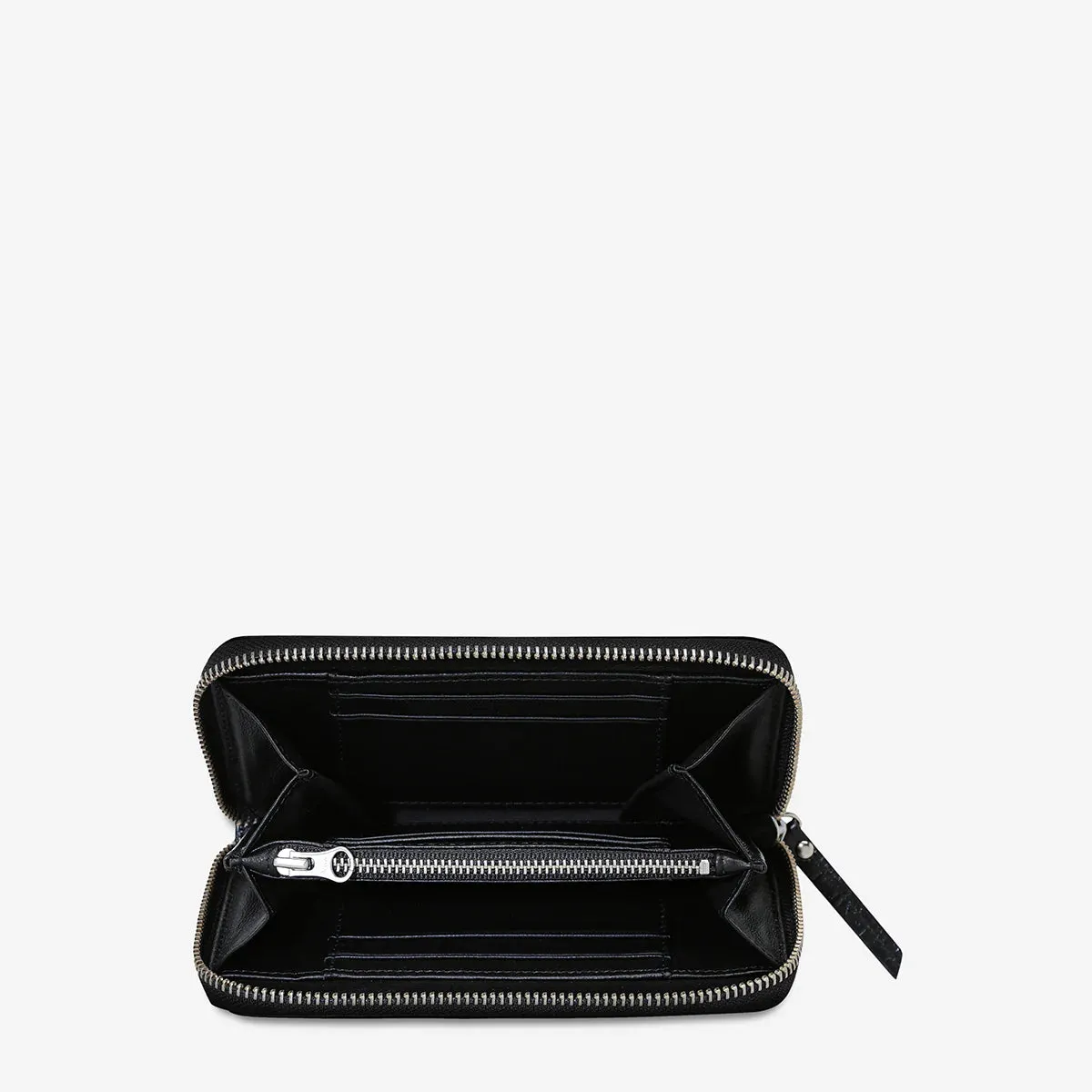 Status Anxiety Yet To Come Black Croc Emboss Wallets_Status-Anxiety