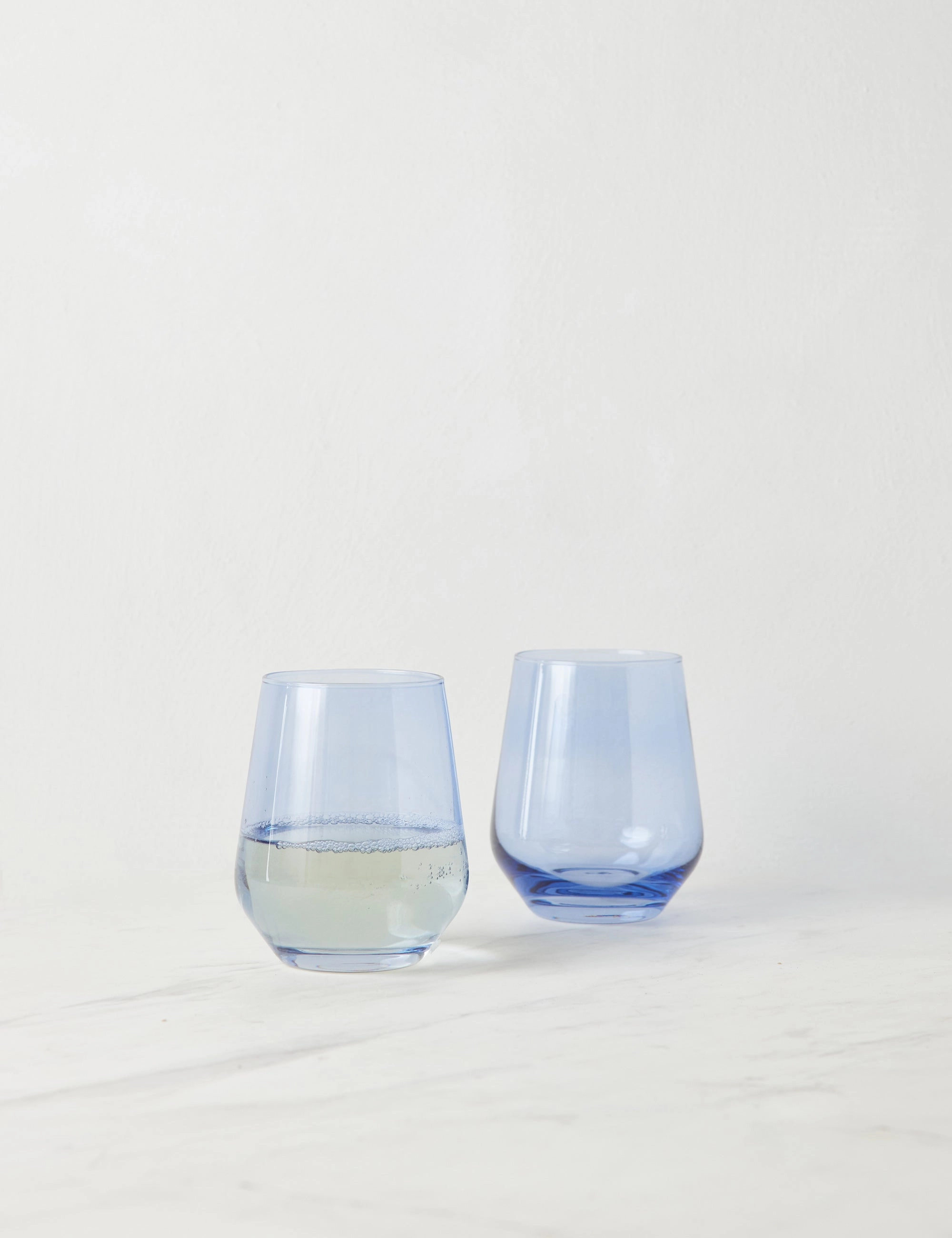 Stemless Wine Glass (Set of 2) by Estelle Colored Glass home decor,home accents,interior accessories