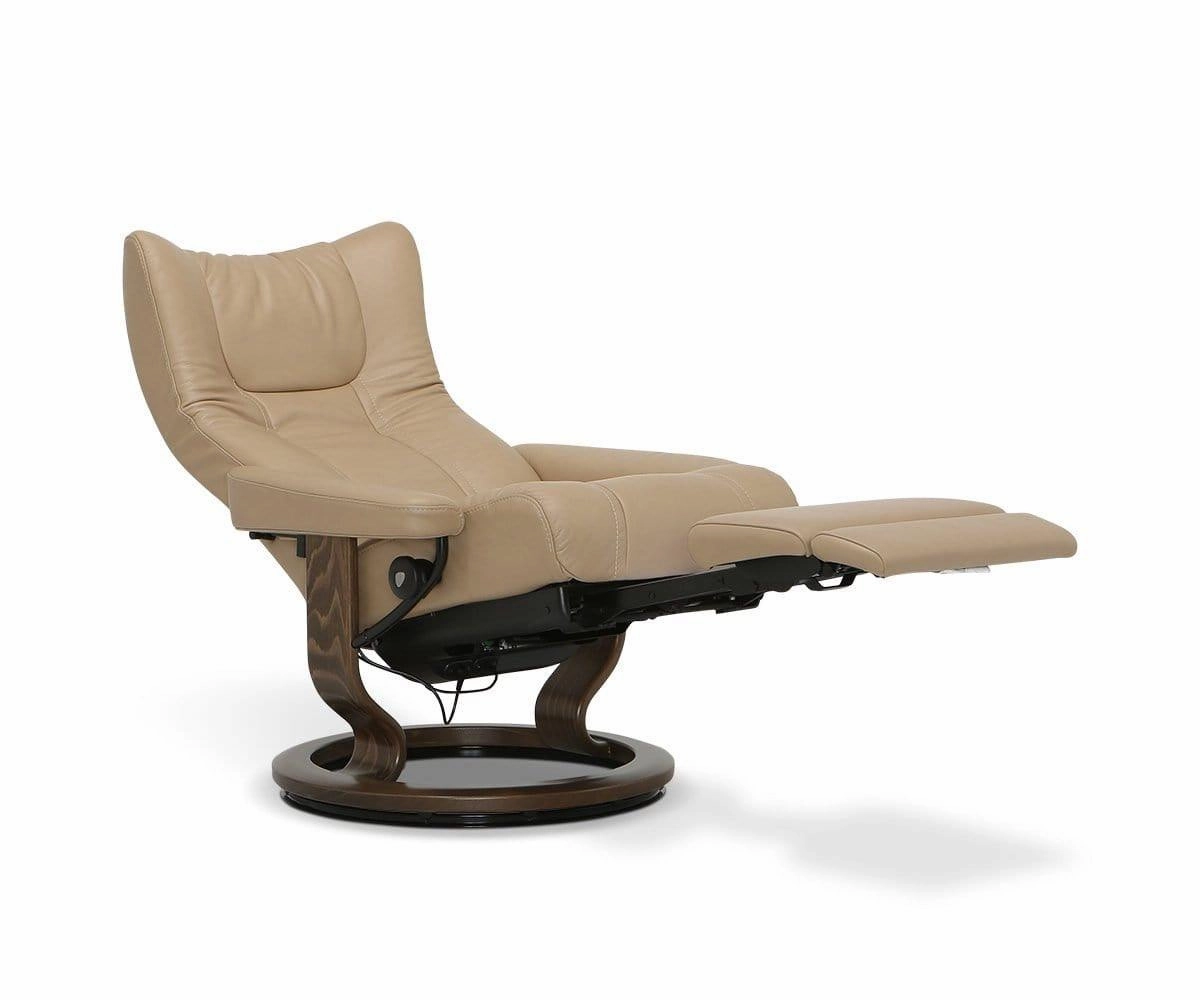 Stressless Wing Power Leg & Back Recliner