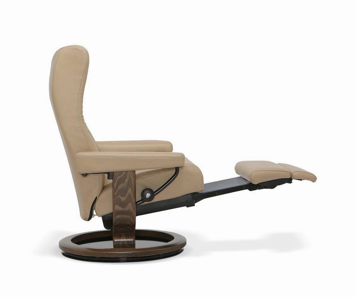 Stressless Wing Power Leg & Back Recliner