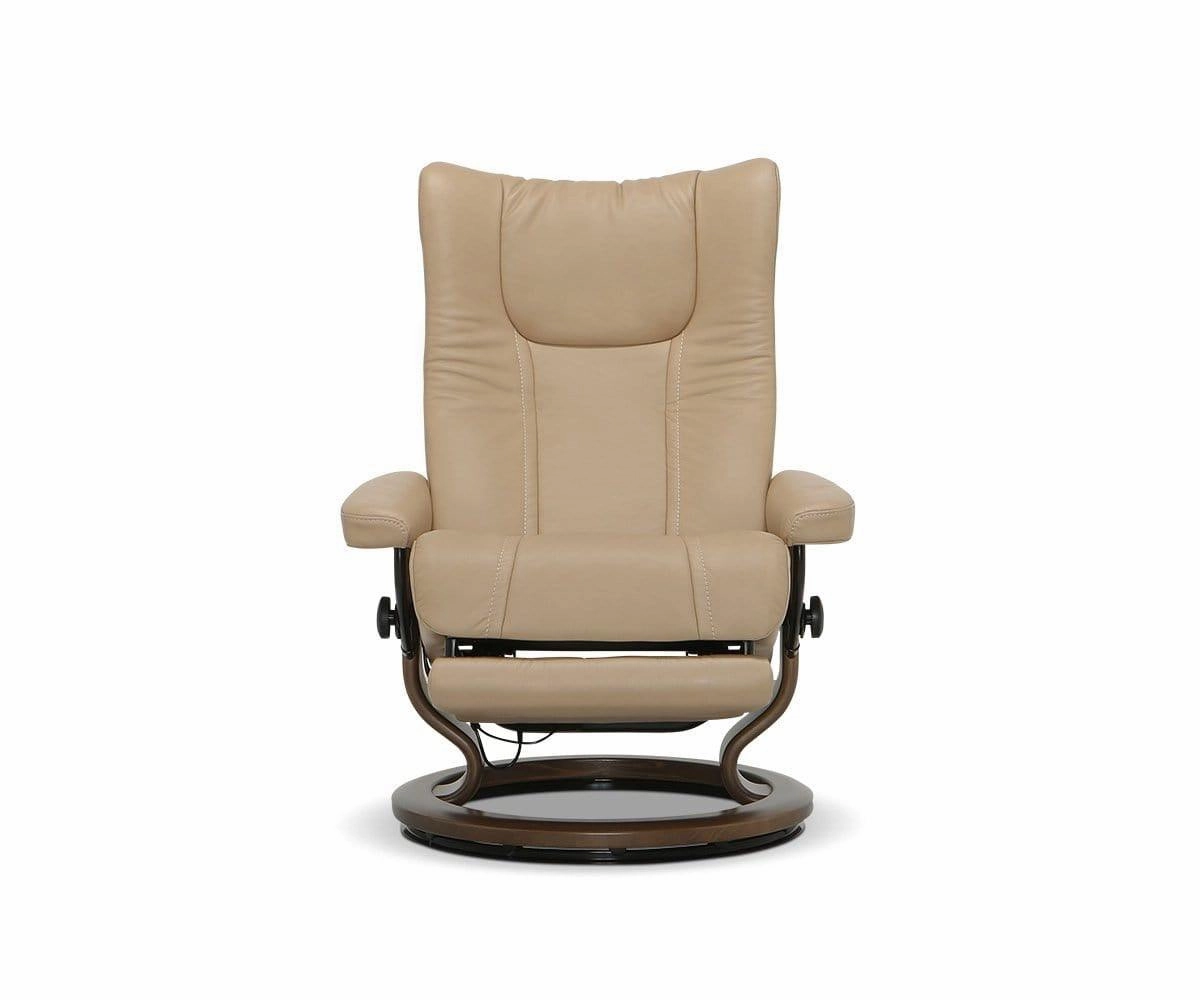 Stressless Wing Power Leg & Back Recliner
