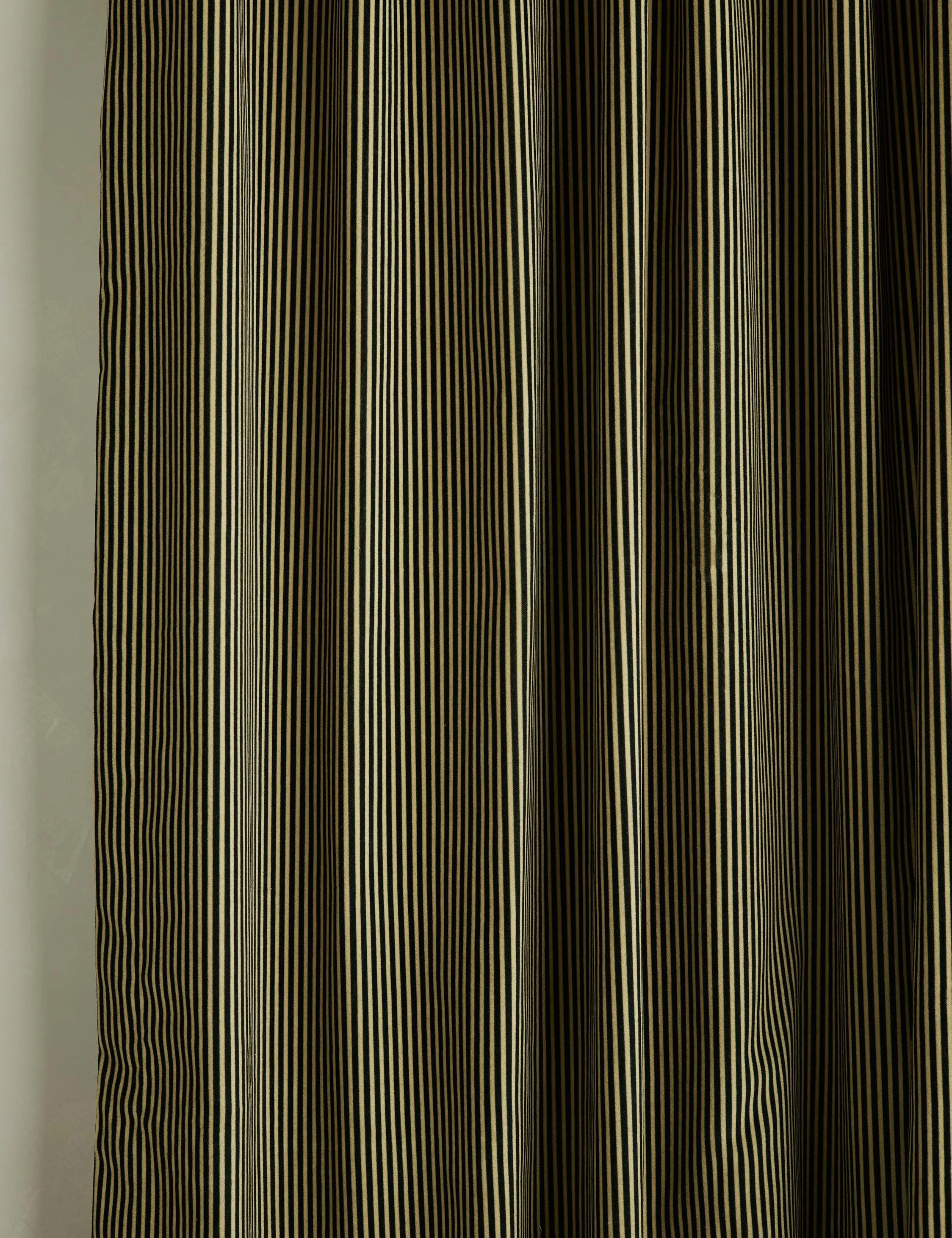 Striped Velvet Curtain Panel by Sarah Sherman Samuel