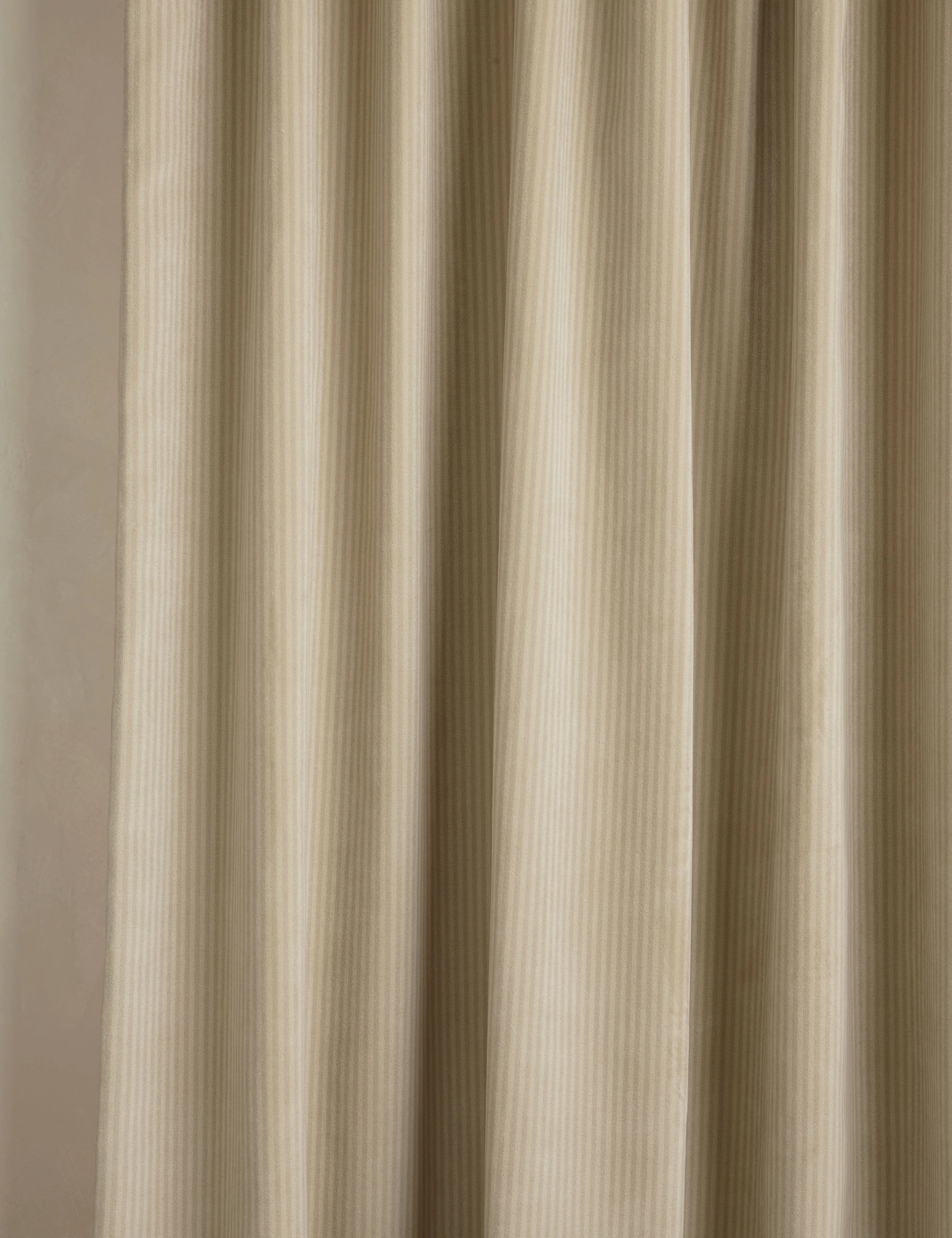 Striped Velvet Curtain Panel by Sarah Sherman Samuel