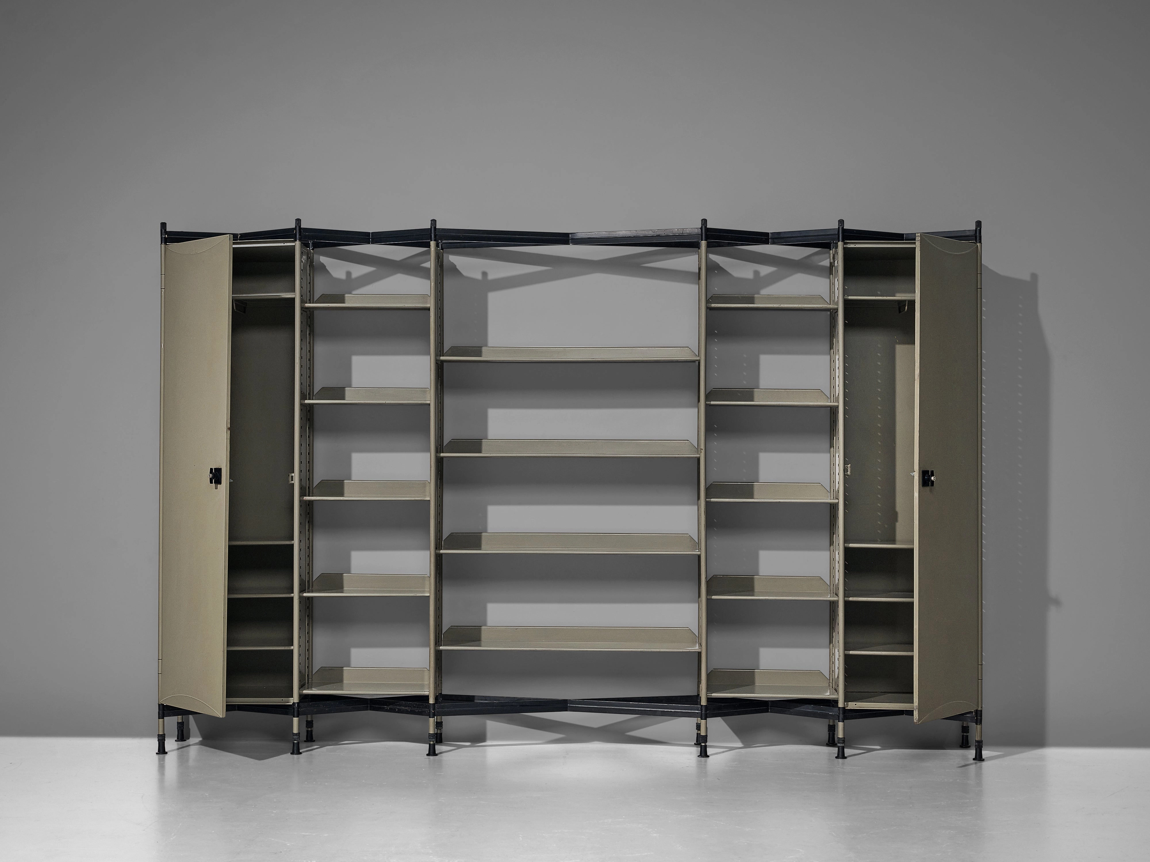 Studio BBPR for Olivetti 'Spazio' Shelving System in Metal