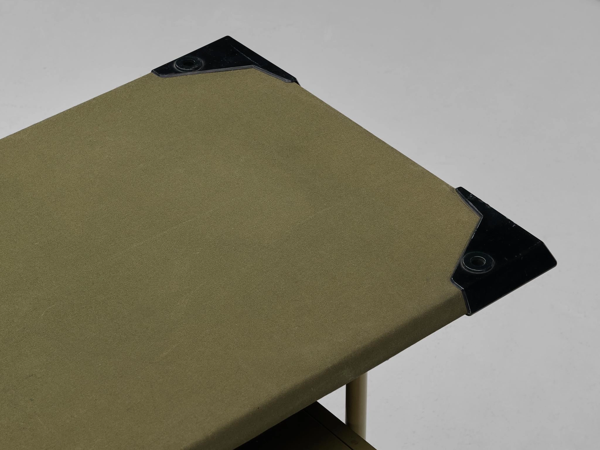 Studio BBPR for Olivetti 'Spazio' Sideboard in Yellow Coated Steel