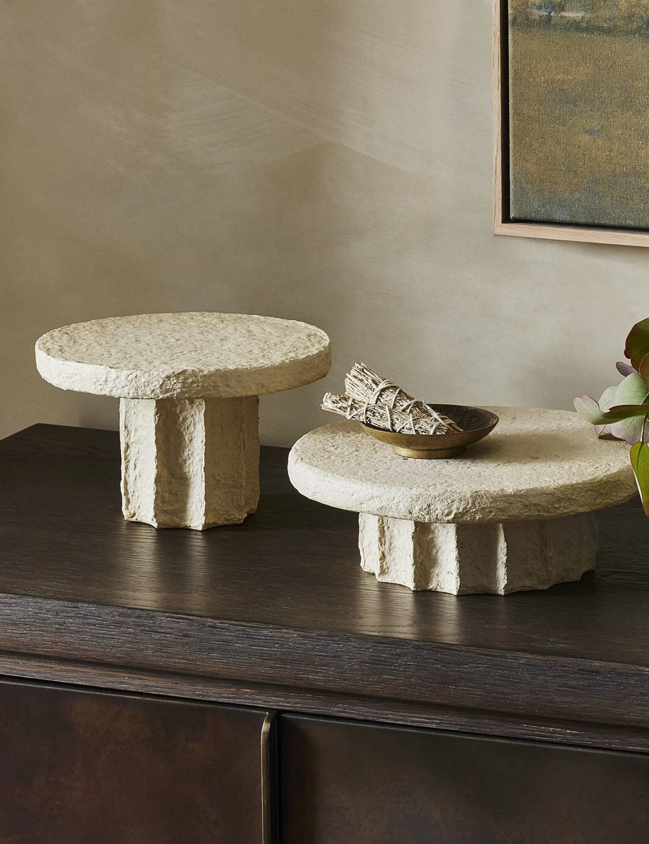 Sumba Pedestal (Set of 2) by Amber Lewis x Four Hands home decor,home accents,interior accessories