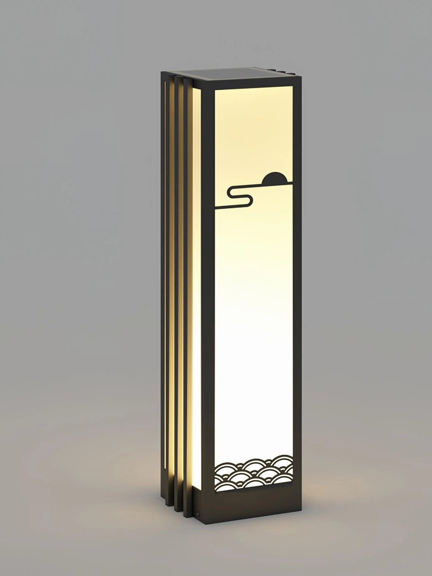 Sunrise Pattern Outdoor Light