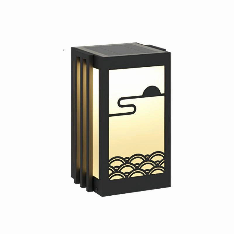 Sunrise Pattern Outdoor Light