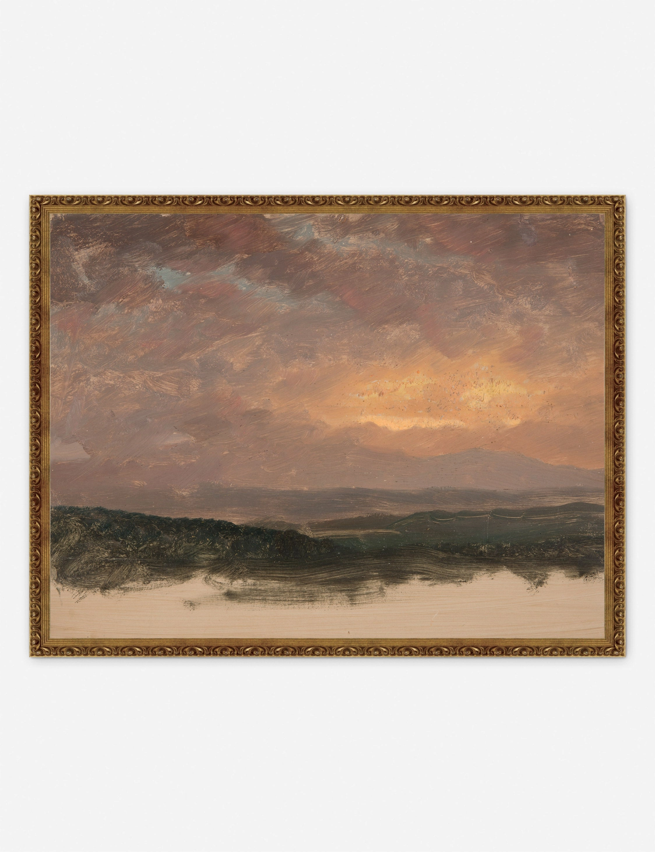 Sunset over the Catskills Print wall art,canvas print,home wall decor