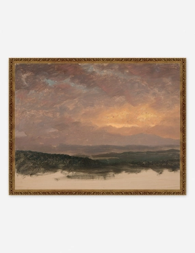 Sunset over the Catskills Print wall art,canvas print,home wall decor