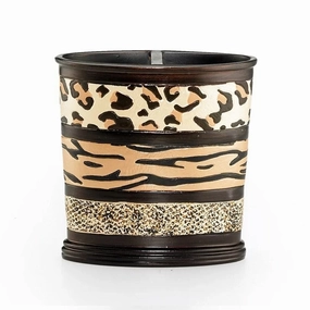 Sweet Home Collection Exotic Animal Print Toothbrush Holder toothbrush holder,bathroom cup,bathroom organizer