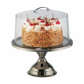 Tablecraft H821422 Cake Stand & Cover Set, 12" baking tools,cake baking,kitchen gadgets