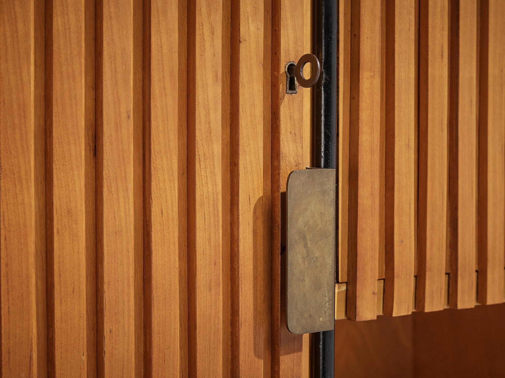 Taichiro Nakay for La Permanente Mobili Wall Cabinet in Cherry