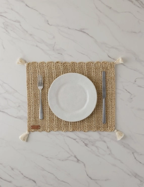 Tassel Placemats (Set of 4) by Tallo de Olivo home decor,home accents,interior accessories