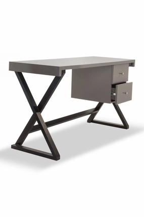 Taupe Wooden Desk | Liang & Eimil Manhattan desk,home desk,workstation