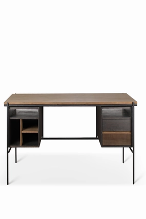 Teak Desk With Drawers | Ethnicraft Oscar desk,home desk,workstation