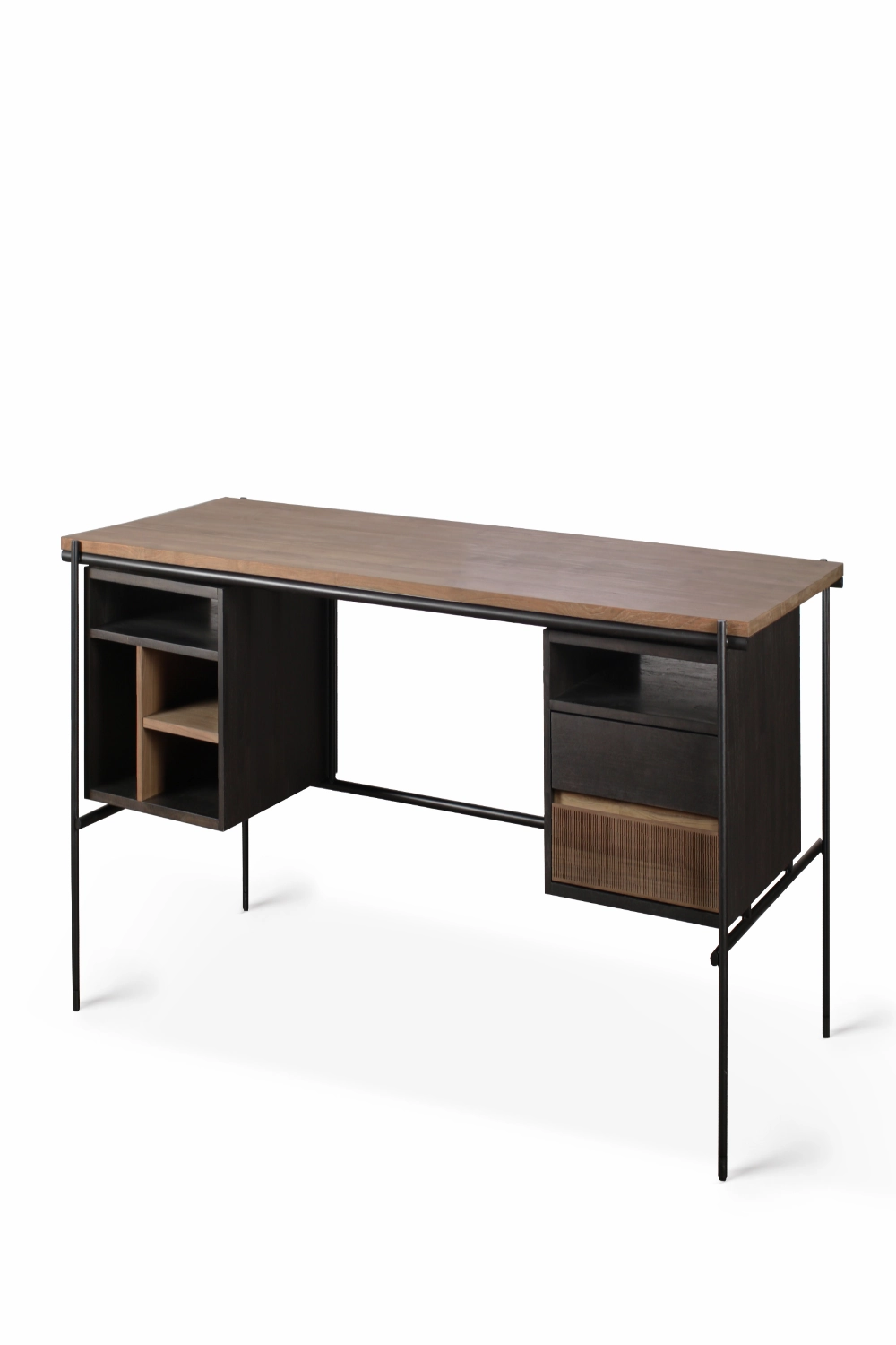 Teak Desk With Drawers | Ethnicraft Oscar