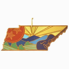 Tennessee Cutting Board with Artwork by Summer Stokes cutting board,chopping board,kitchen tools