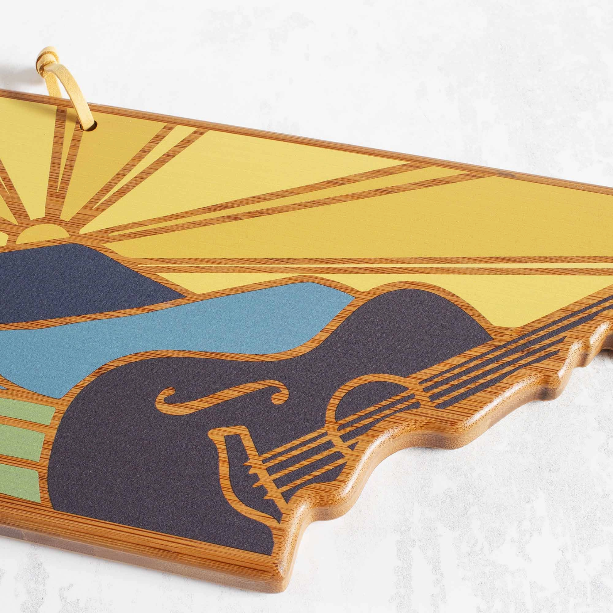 Tennessee Cutting Board with Artwork by Summer Stokes