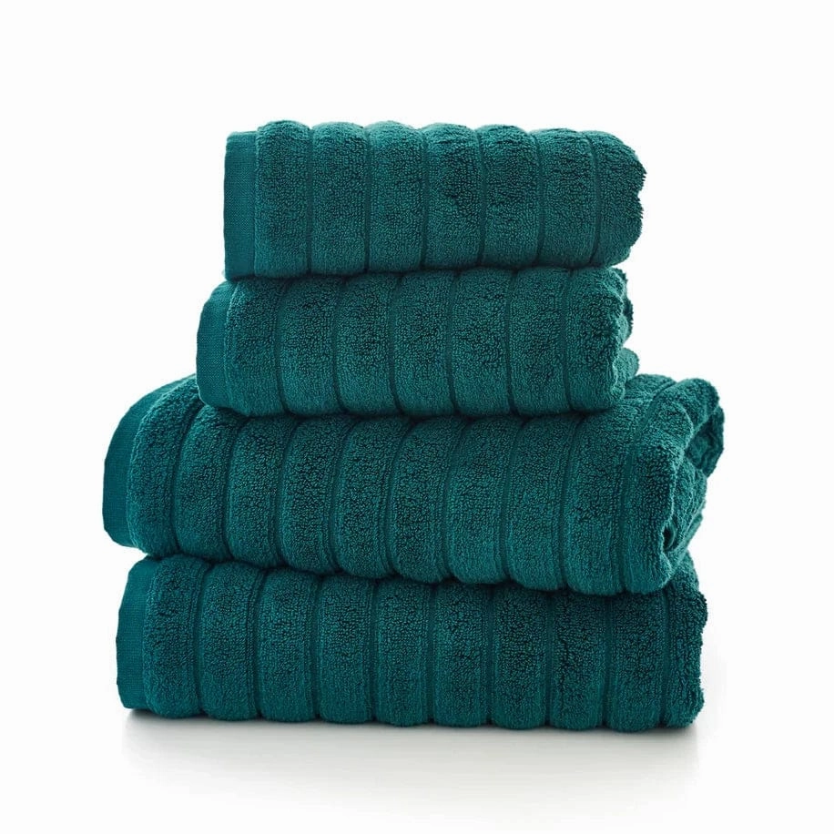 The Lyndon Company Ribbleton ZeroTwist Bath Towel In Dark Green bathroom essentials,bathroom accessories,bathroom set