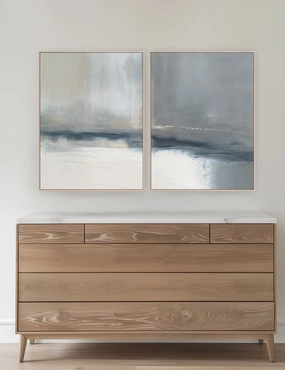 The Strand No. 5 Diptych Wall Art (Set of 2) by Carol Benson-Cobb wall art,canvas print,home wall decor