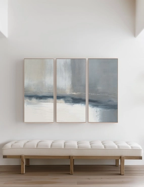 The Strand No. 5 Triptych Wall Art (Set of 3) by Carol Benson-Cobb wall art,canvas print,home wall decor