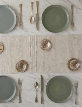 Threads Table Runner by Tallo de Olivo home decor,home accents,interior accessories