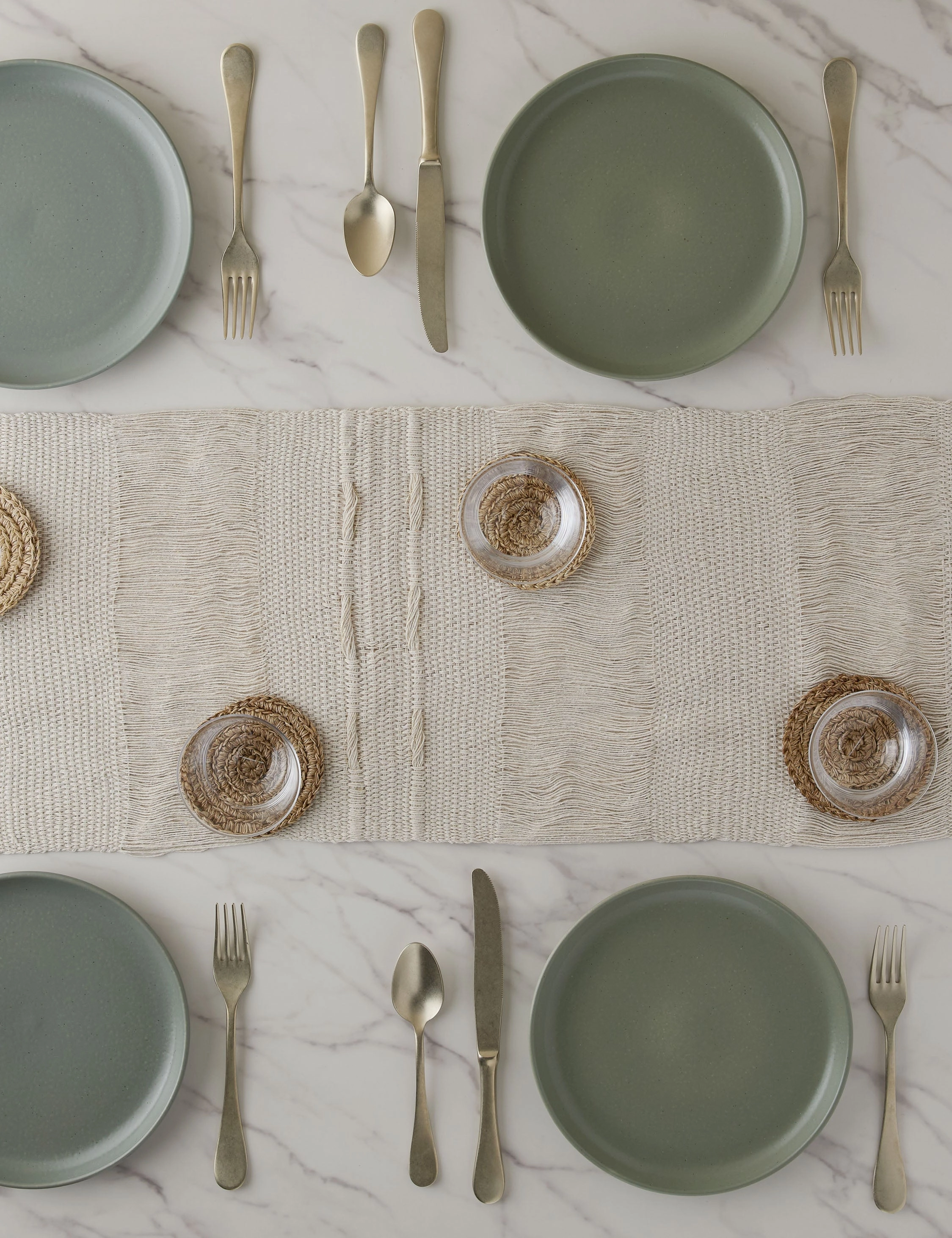 Threads Table Runner by Tallo de Olivo home decor,home accents,interior accessories