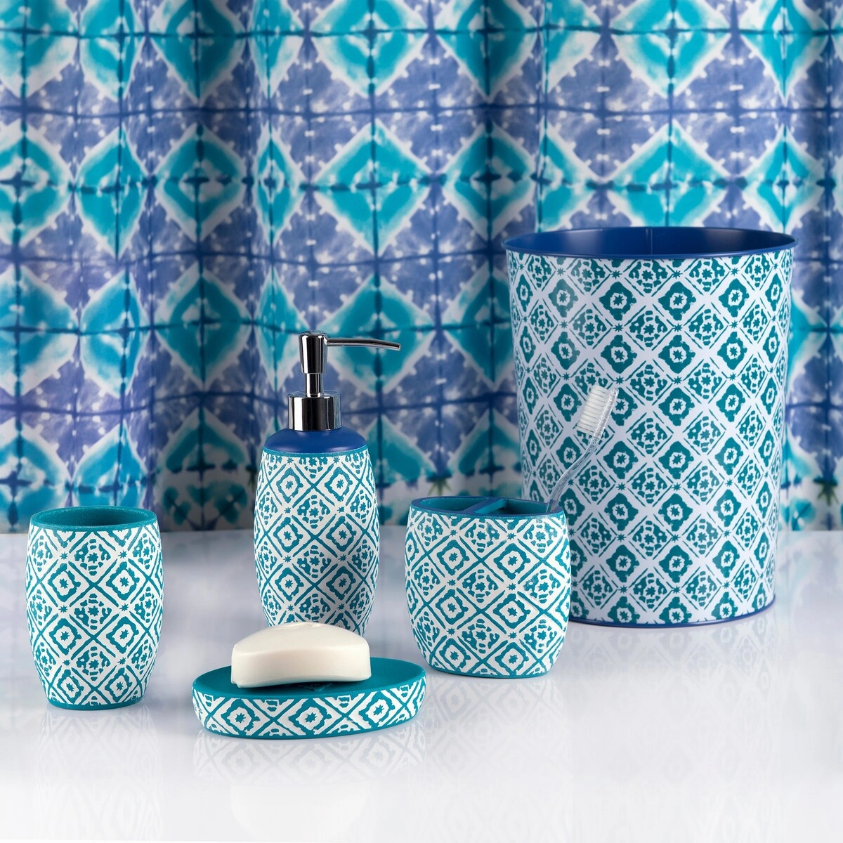 Tie Dye Toothbrush Holder - Multi - Toothbrush Holder
